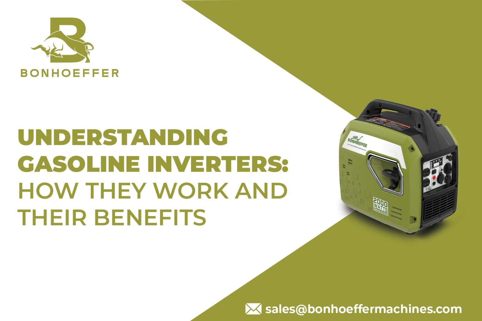 How Gasoline Inverters Work and Their Benefits - Bonhoeffer
