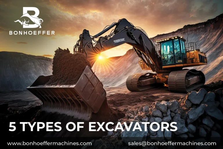 5 Types of Excavators