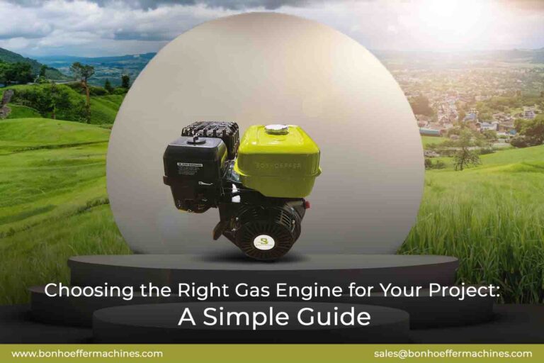 Choosing the Right Gas Engine for Your Project: A Simple Guide