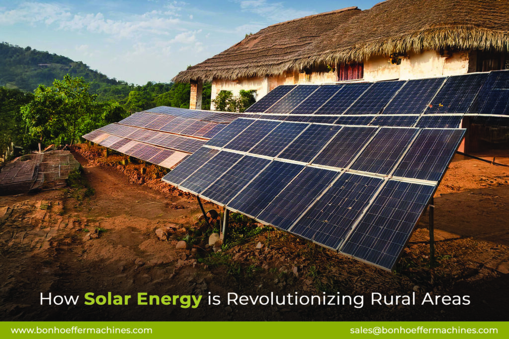 How Solar Energy is Revolutionizing Rural Areas - Bonhoeffer