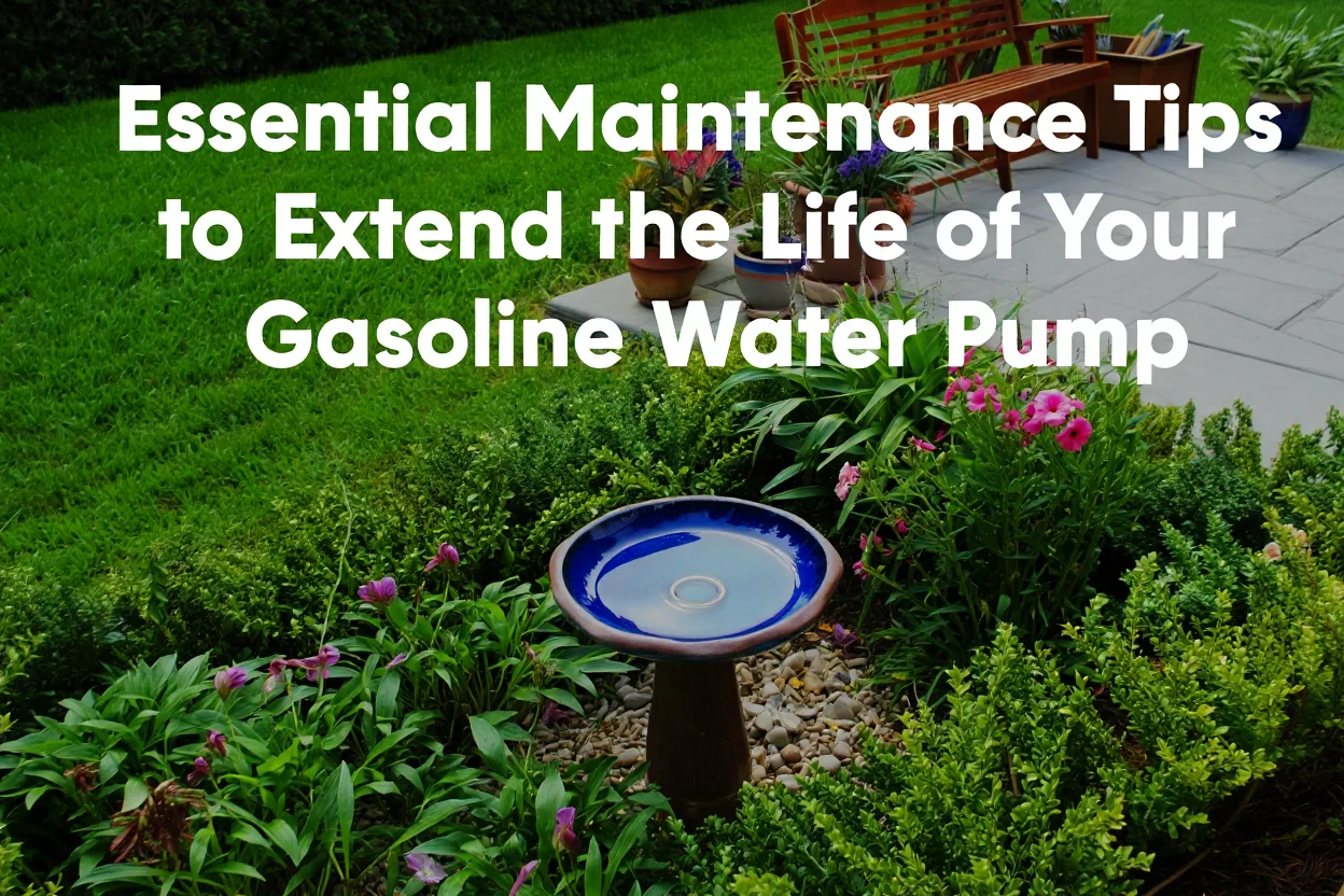 Essential Maintenance Tips to Extend the Life of Your Gasoline Water Pump